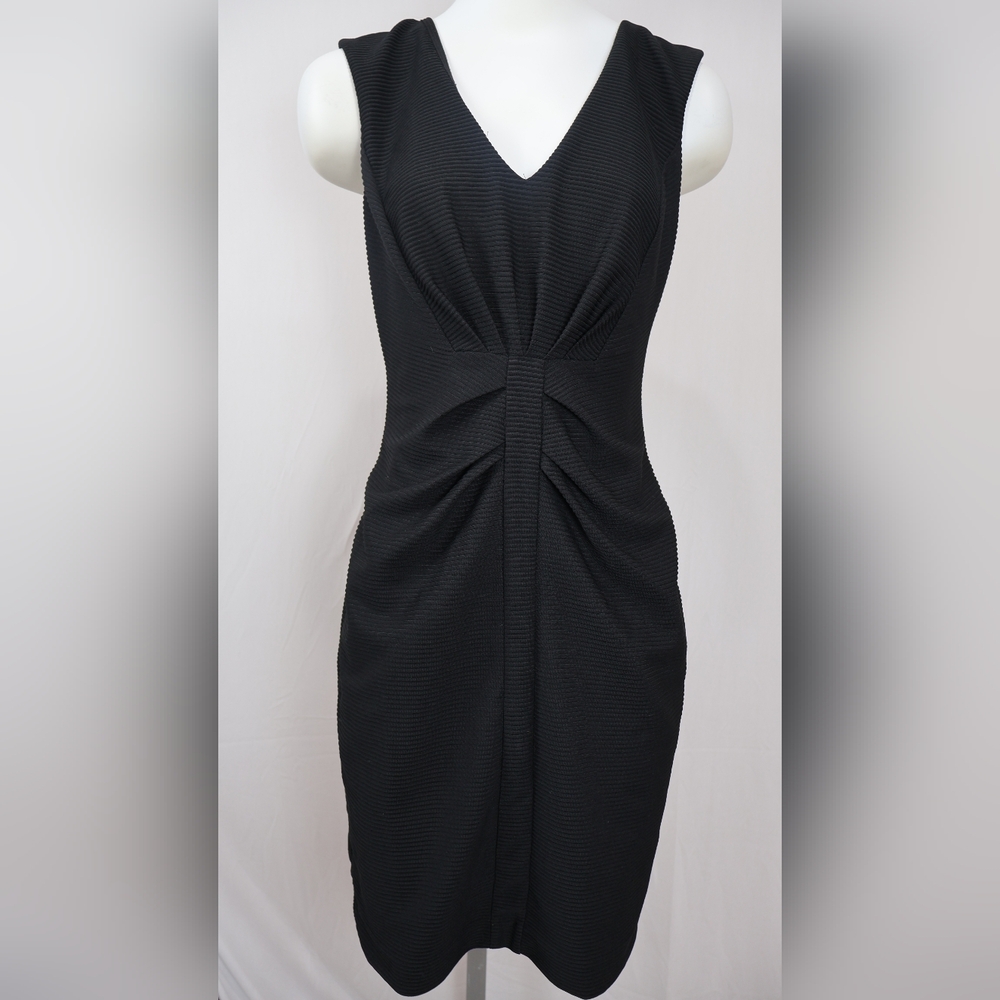 Express Textured Black Mini Dress